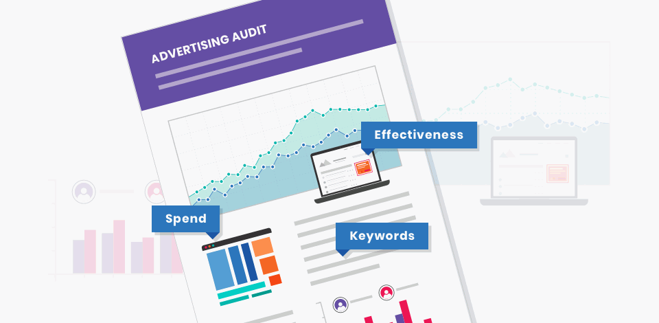 ممیزی تبلیغات دیجیتال / Digital Advertising Audit : به بررسی و بازرسی  تبلیغات دیجیتالی فعلی یک کسب و کار، و عملکرد و تاکتیک های مورد استفاده در آن، اطلاق میگردد.
