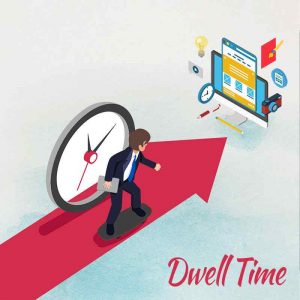 زمان توقف/ سکون / Dwell Time : به بازه زمانی که یک کاربر بر روی یک نتیجه در صفحه نتایج موتور جستجو کلیک میکند و دوباره به صفحه نتایج بازمیگردد، Dwell Time گویند.